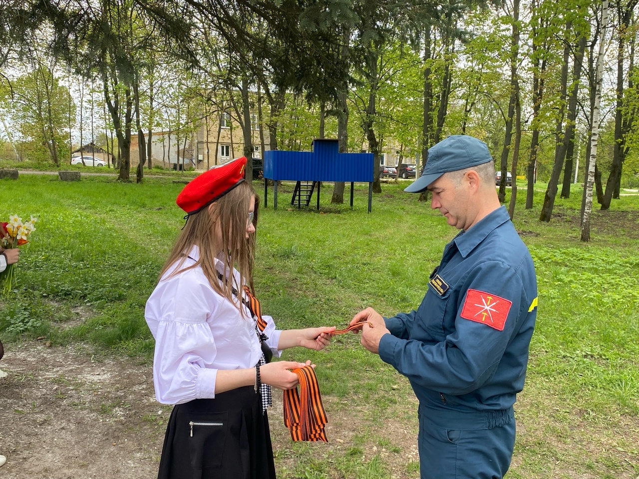 Всероссийская акция «Георгиевская ленточка».